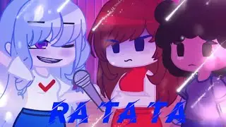 ⚠️Black Flash Warning⚠️{Friday Night Funkin’} ❤️Ra ta ta🖤//Gacha Club Meme//Fnf