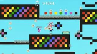 Ultimate Chicken Horse, Rainbow Land Spike Challange [얼티밋 치킨호스]