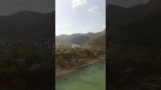 View from Terah Manzil Mandir. #india #rishikesh #mountains #uttarakhand #ganga #himalayas #rafting