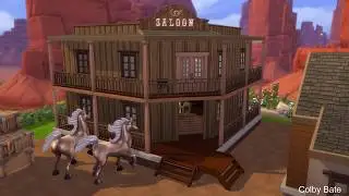 The Sims 4 - The Wild West - Saloon