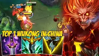 TOP 1 WUKONG IN CHINA SERVER | HOW TO PERFECTLY WUKONG - WILD RIFT
