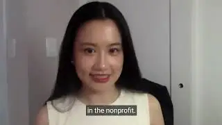 Nonprofit Management Alumna, Quanjia Liu