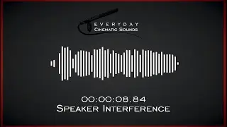 Speaker Interference | HQ Sound Effects