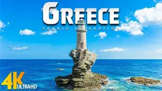 Greece 4K • Amazing Beautiful Nature Scenery with Epic Cinematic Music • 4K Video Ultra HD