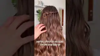 תסרוקת מפל לכלה 🤍