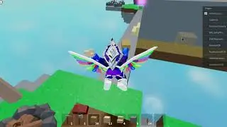Building a house in sky block. (Meoplayz)