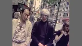 Andy Warhol Walking in NYC