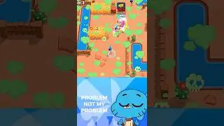 Chuck Be Like : Not My Problem😂 | #brawlstars #shorts