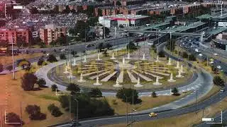 Volando sobre los barrios castilla y banderas Bogota CO