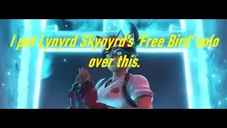 Kiriko Is A Free Bird (i put 'free bird' over Overwatch Kiriko's face kicking time)