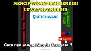 Cara Membuat Game Online Mudah Dengan Sketchware Android