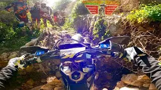 La MOTOCAVALCATA  di VITTORIA 2024 / POV Husqvarna Te300