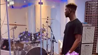 Knee down live performance with Jay on drums 🥁 X Falz x Chike #artist #livemusic #drums #celebrity