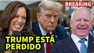 Trump PERDERÁ el 2024; Harris & Walz AUMENTAN entusiasmo; nuevos reportes salen a la luz