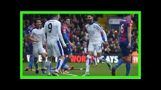 Leicester city 0-3 crystal palace