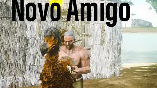 Ark Survival Solo:Uma casa,e um amigo