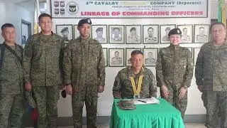 LTGEN ROBERT C DAUZ PA , VISIT 5 Cav Coy (S)