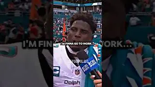 Tyreek Hill explains how he got DETAINED before his Dolphins Jaguars game👀🍿