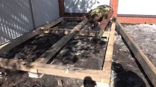 The construction of the Hussy dog ​​enclosure