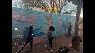mural escolar creación