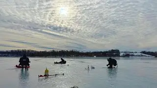 ICE FISHING At MARSH CREEK 2026!