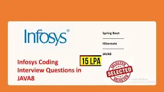 infosys java8 interview questions #java8
