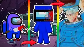 КАК МЕНЯЛCЯ ИМПОСТЕР ПРЕДАТЕЛЬ И ЕЁ ЖИЗНЕННЫЙ ЦИКЛ В МАЙНКРАФТ ЭВОЛЮЦИЯ AMONG US МУЛЬТИК