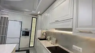 Сборка кухни с островом из Дагестана