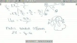 Electric Potential Energy &Electric Potential Difference