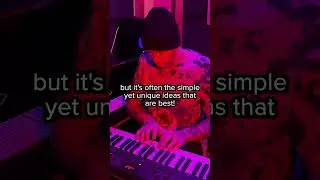 i try to keep it simple when i'm making beats!