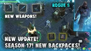 Frostborn - NEW UPDATE! SEASON 17! ROGUE 5! NEW WEAPONS and NEW BACKPACKS LVL 4!