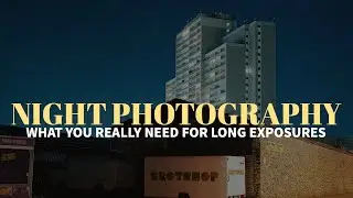 What you really need for Night Photography  | long exposures | Fuji X100 | Film Photography