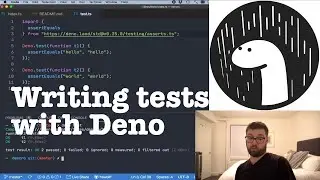 Writing tests with Deno