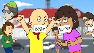 Caillou & Dora's Swearing Mayhem! (Hacks the Censorship System)