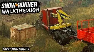 SnowRunner | Lost Container Contract | Ultra Settings PC RAW Gameplay