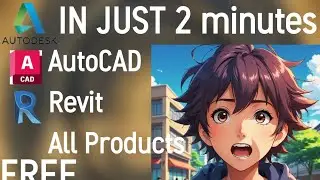 Autocad, Revit and all Autodesk Products Free download and Unlimited Use for everyone.