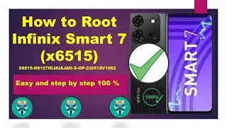 How to root infinix smart 7 x6515 | how unlock bootloader x6515 | root smart 7 100 % Urdu | Hindi