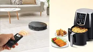 Two great kitchen accessories | Smart Robotic Vacuum Sweeping | 1200W  Smart Rapid Air Technology