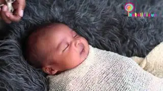 Behind The Scenes (BTS) Newborn Photoshoot baby Adam Rizqi by The Photolicious