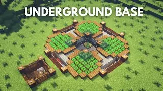 Minecraft: How to Build an Underground Base [Tutorial]