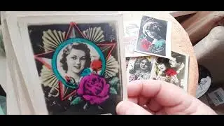 Советский китч🇨🇳- территория любви! Послевоенные фотопанно и фотооткрытки. Коллекция для выставки.