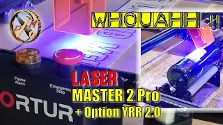 🎁  LASER engrave 😎  - MASTER 2 Pro de 20W and YRR 2.0 accessory 😉