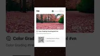 Vn QR Code | Use QR Code To Edit Fast 🔥 #vncode #shorts