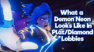 What a DEMON Neon Looks Like In Plat/Diamond Lobbies