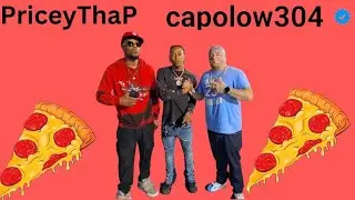 old school Pizzeria food review with Special guest CAPOLOW304 and PRICEYTHAP#best #hiphop#foodie