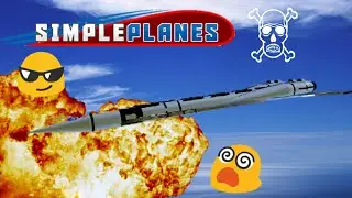 Um bombardeiro Cromado!?🤔😀-SimplePlanes