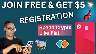 Redotpay Registration - Get $5  (R93.30) - Free to Join - Spend your Crypto like Fiat - Worldwide