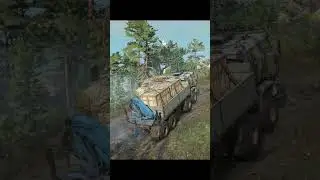 Snowrunner-log delivery 