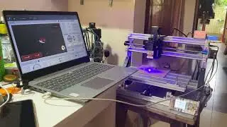 CNC 3018 + Laser + gSender