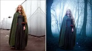 Girl in Forest Tutorial || Photo manipulation || Photo effect || One Shoot Production TV
